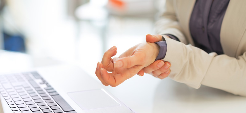 Hand and wrist stretches